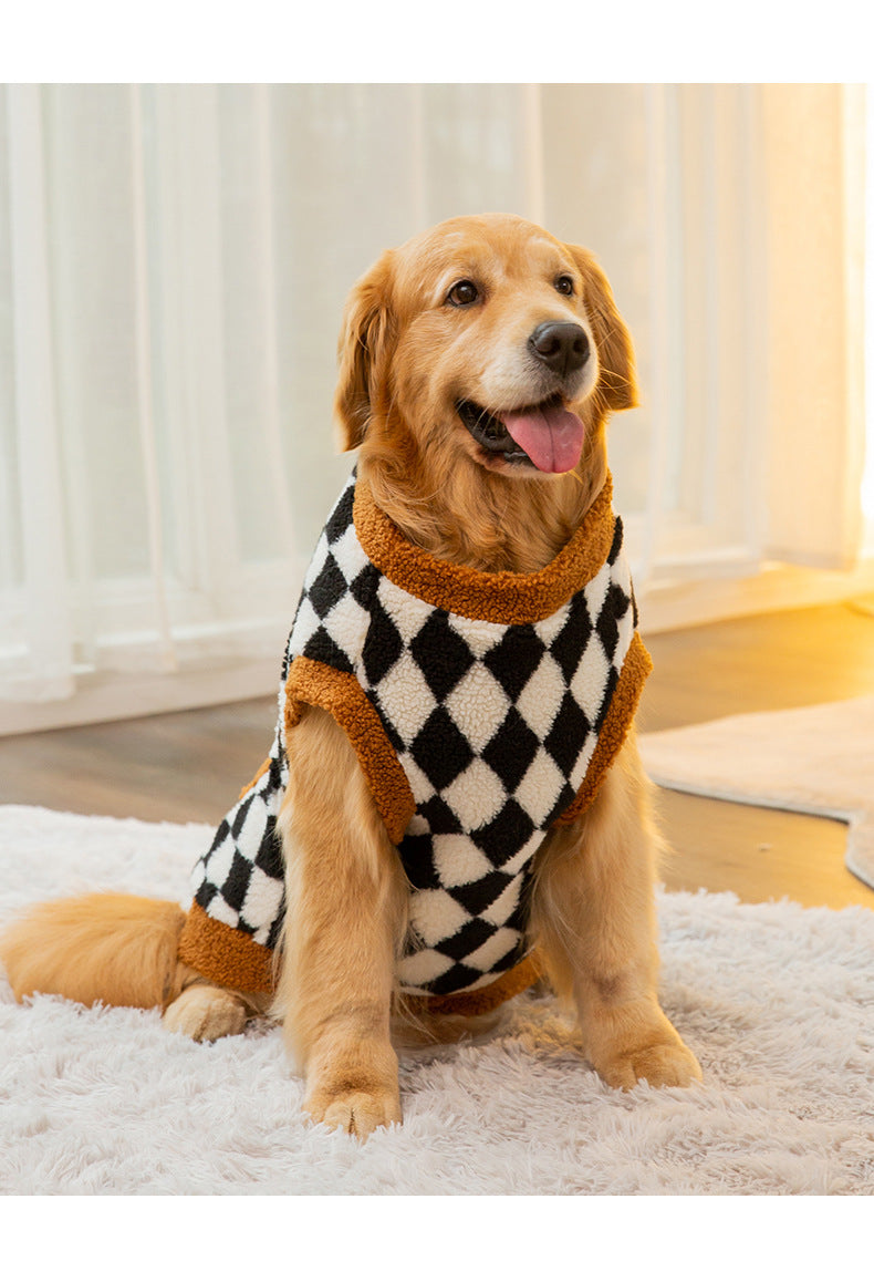 Hundejacke aus Lammwolle für Herbst und Winter – Bild 5 | LuxeStyle