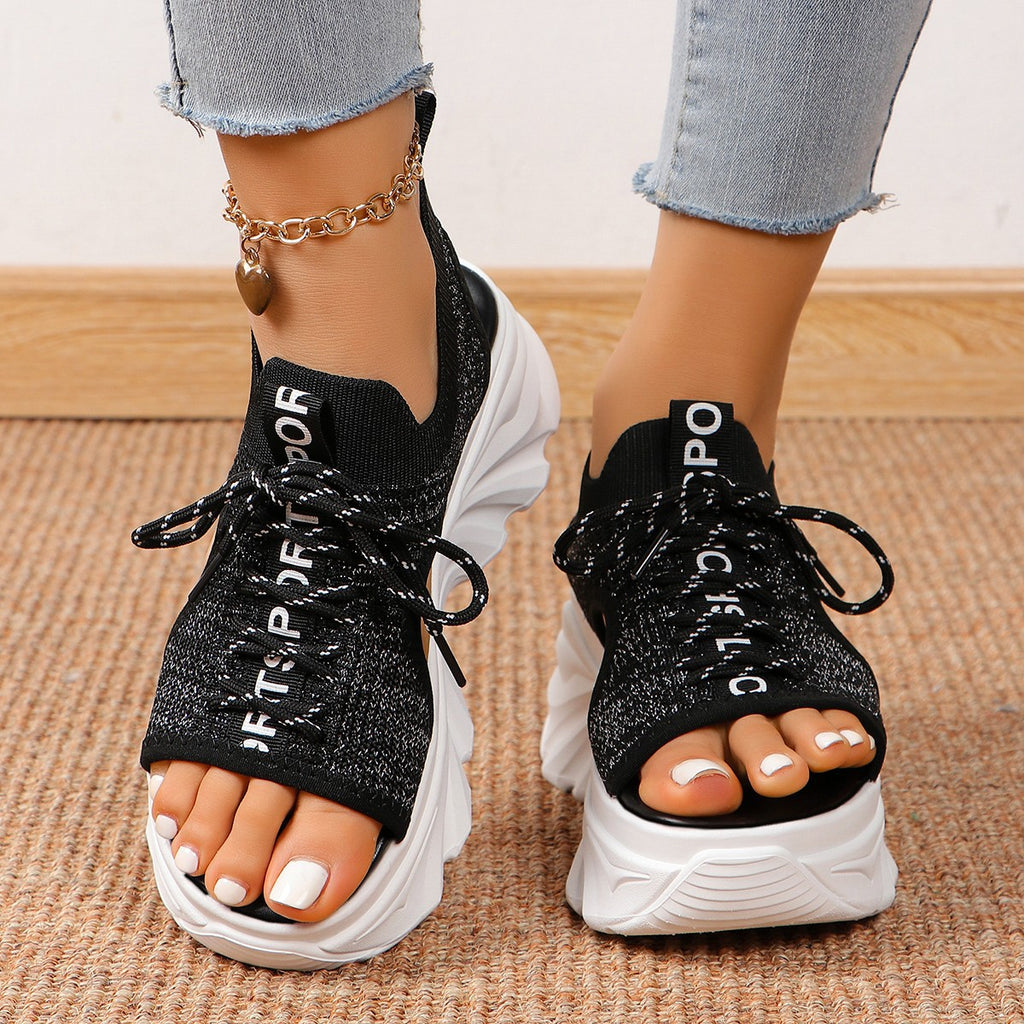 Sandalen mit Plateau – Bild 3 | LuxeStyle