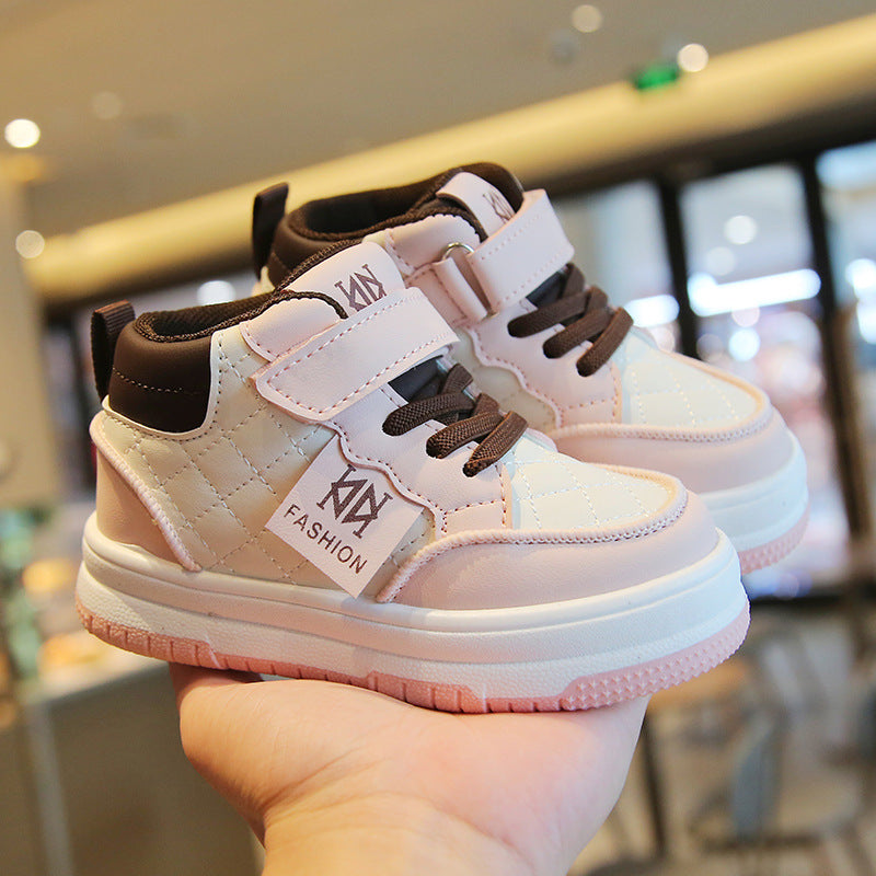 Kinder High-Top Sneaker – Bild 4 | LuxeStyle