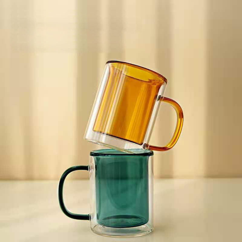Doppelwandige Trinkflasche aus Borosilikatglas – Bild 7 | LuxeStyle