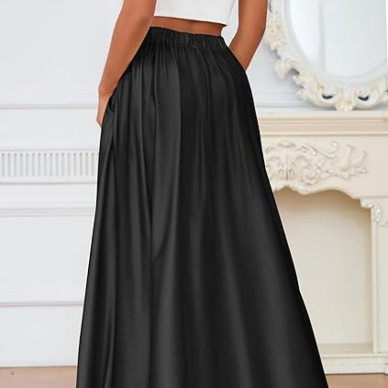 Elegantes Kleid mit Tasche