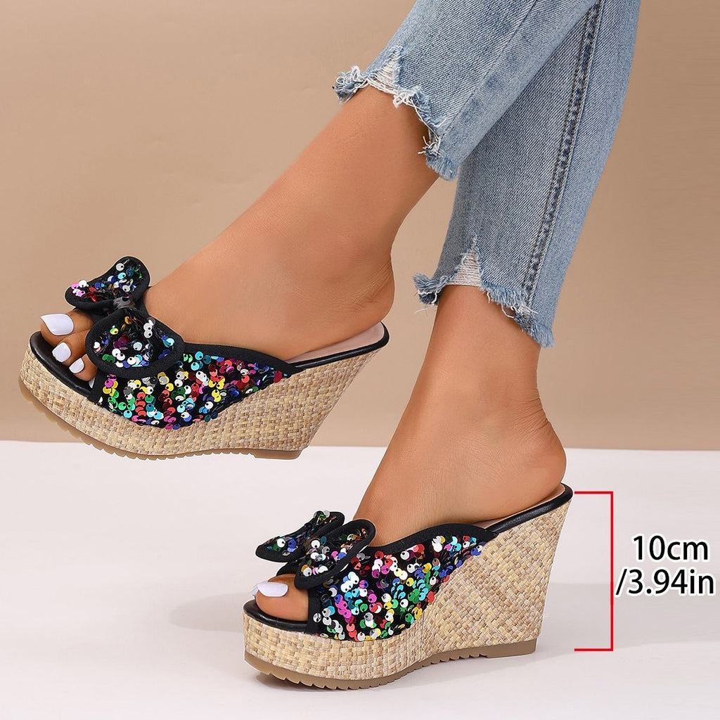 Elegante Slip-on Sandalen