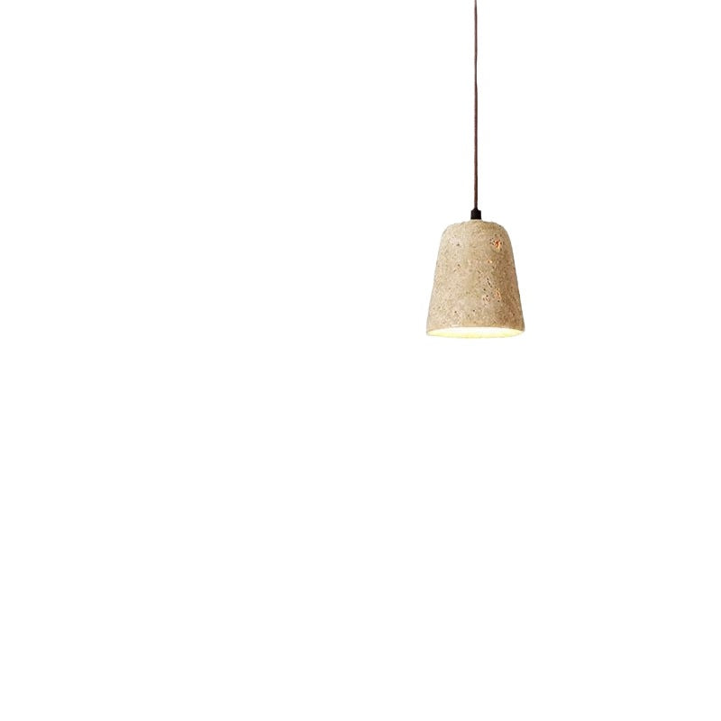 Wabi-Sabi Pendelleuchte Cremeweiss