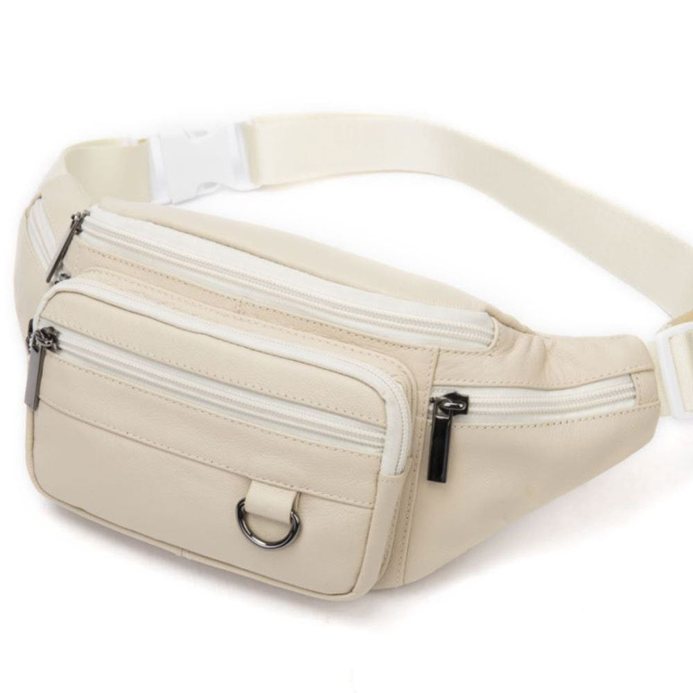 Brusttasche aus Vollnarbenleder