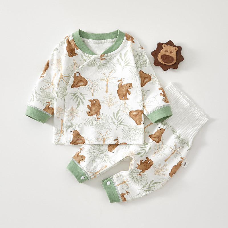 Baby-Set aus Baumwolle mit Tiermotiven – Bild 7 | LuxeStyle