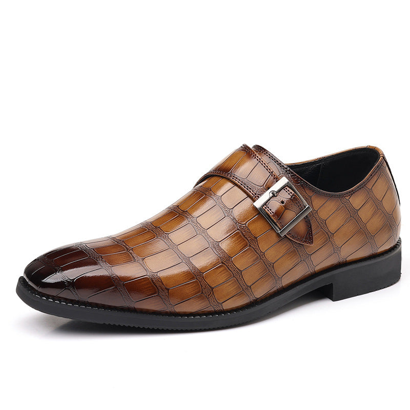 Strukturierte Herren Business-Schuhe