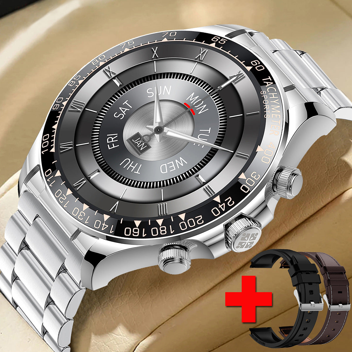 Smartwatch EX108 mit Bluetooth-Telefonie – Bild 4 | LuxeStyle