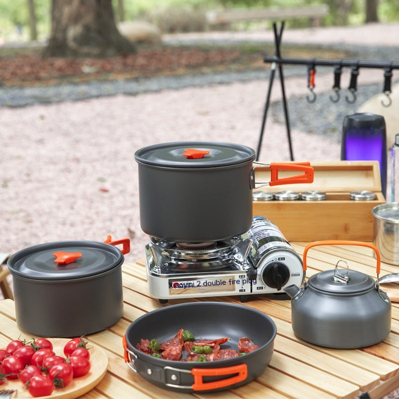 Picknick-Kochset für 4-5 Personen