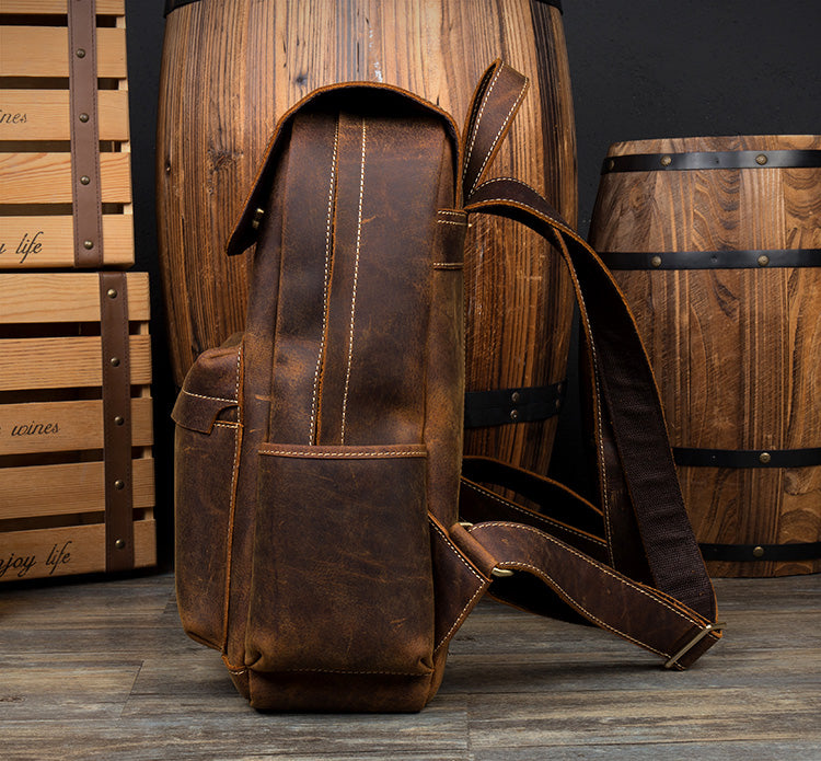 Rucksack aus Rindsleder – Business – Bild 6 | LuxeStyle