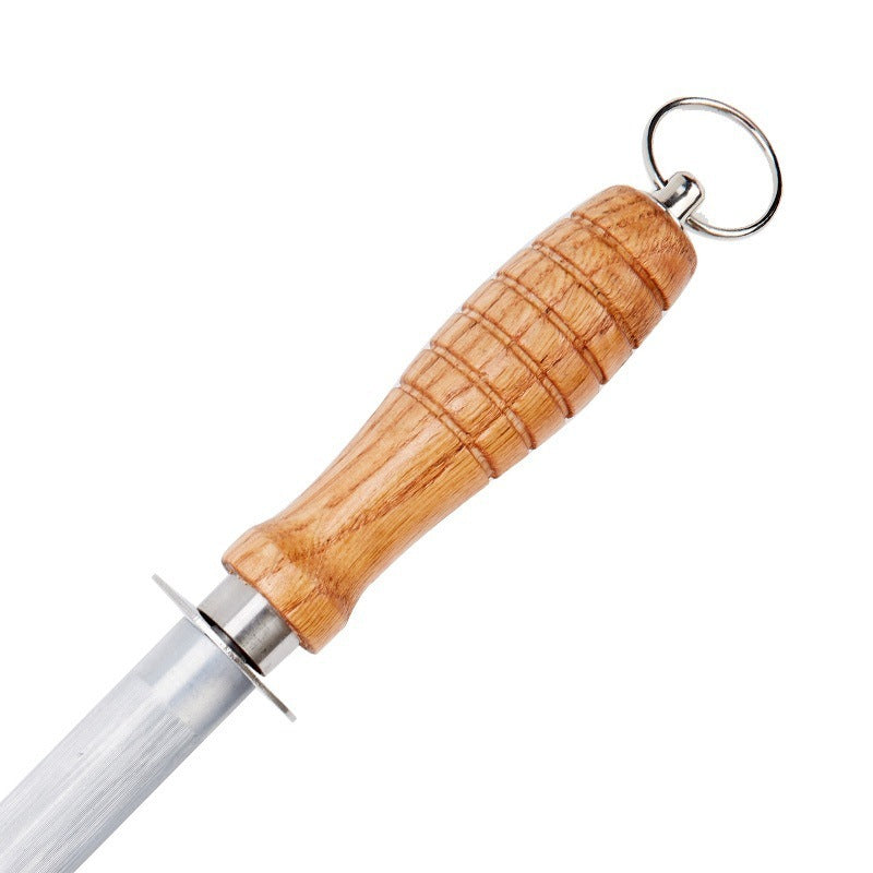 Messer-Wetzstahl mit Holzgriff – Bild 4 | LuxeStyle