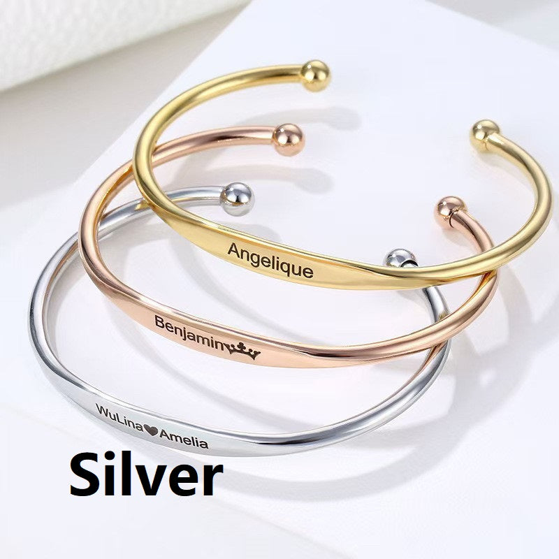 Personalisiertes Familiennamen-Armband | LuxeStyle