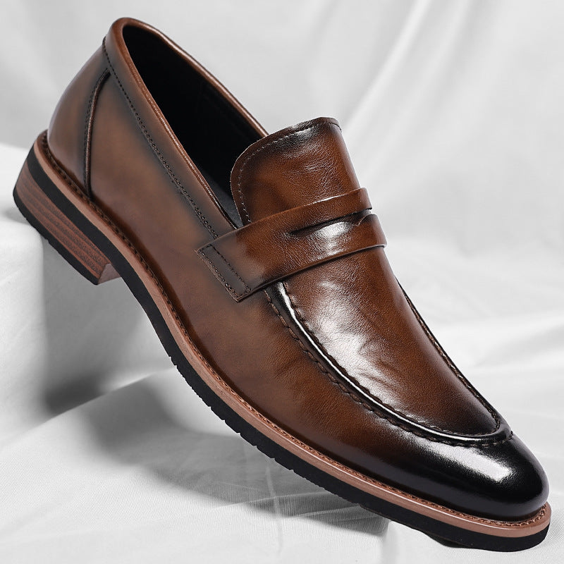 Business Oxford-Schuhe aus Leder