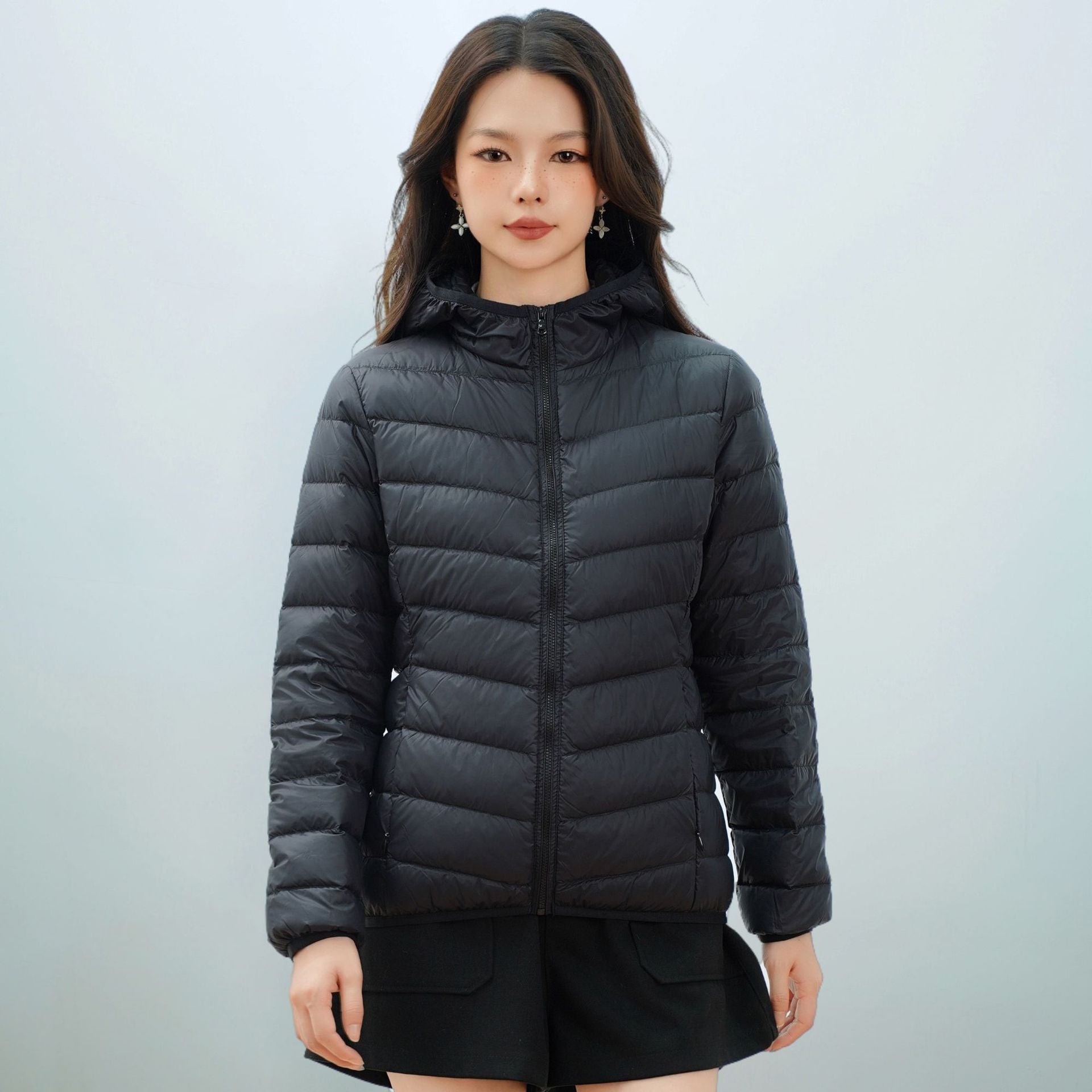 Leichte Daunenjacke für Herbst und Winter