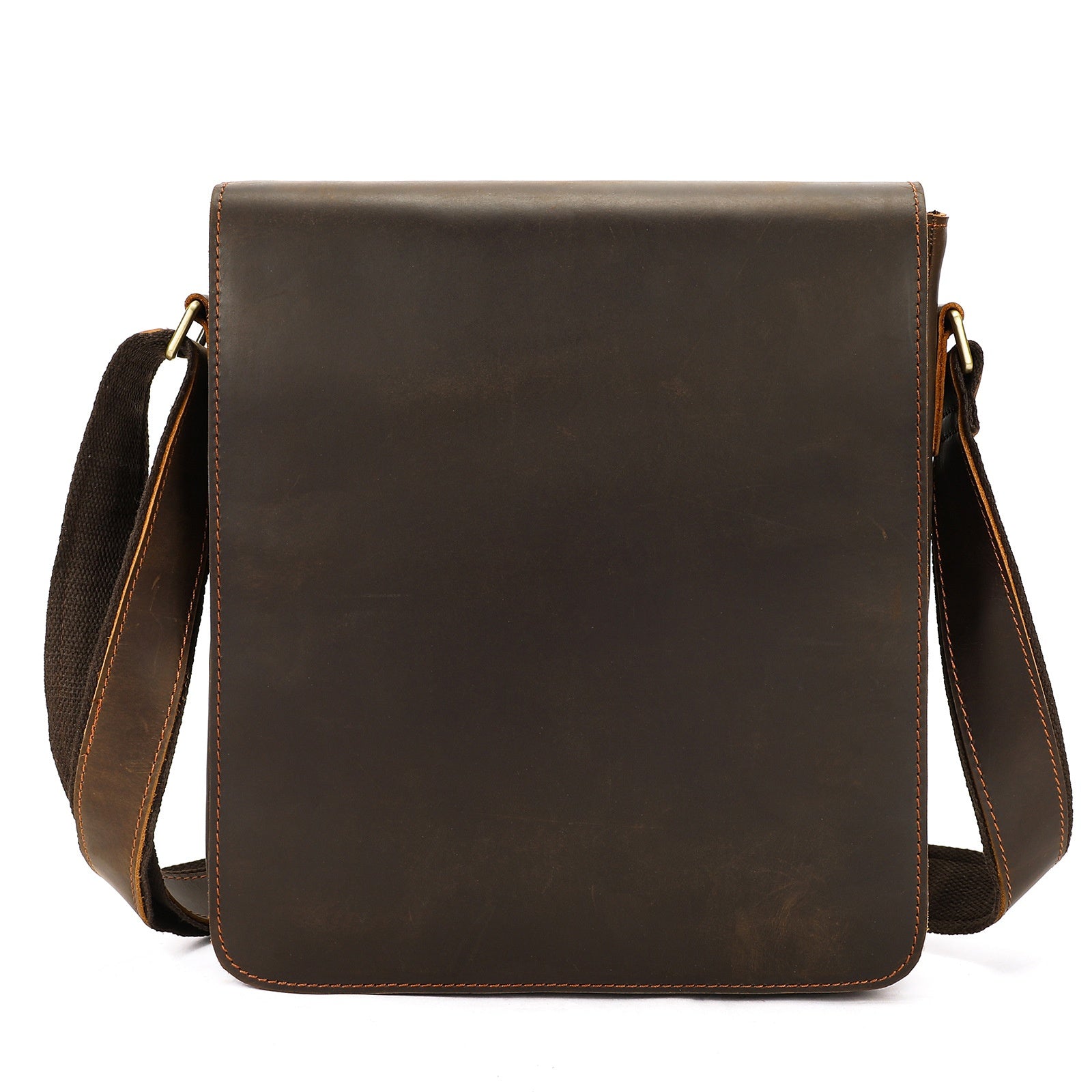 Premium Leder-Crossbody-Tasche