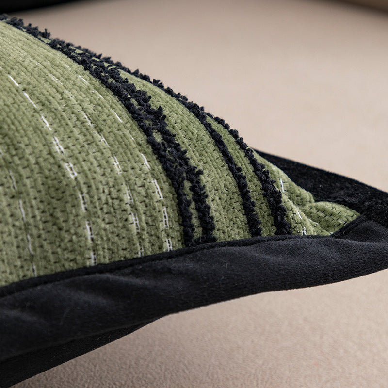 Gestreifter Jacquard-Kissenbezug – Bild 4 | LuxeStyle