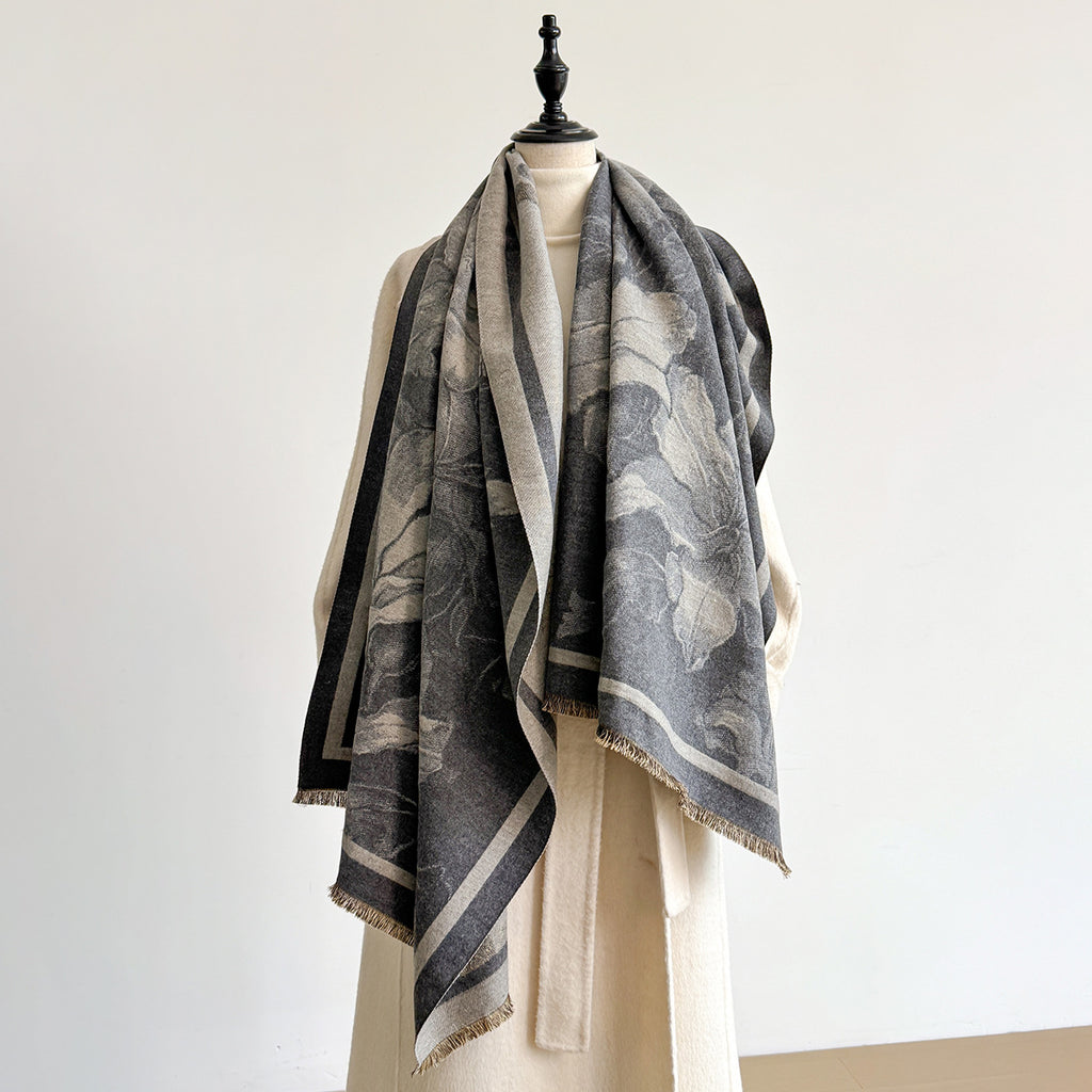 Eleganter Schal aus Faux-Kaschmir – Bild 8 | LuxeStyle