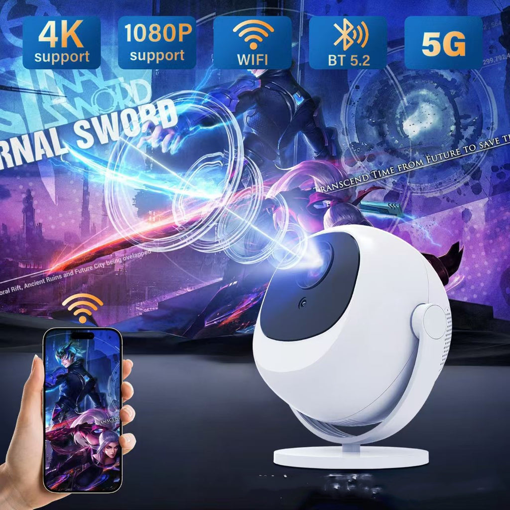 Mini-Beamer «CineHome» · WLAN HD-Projektor