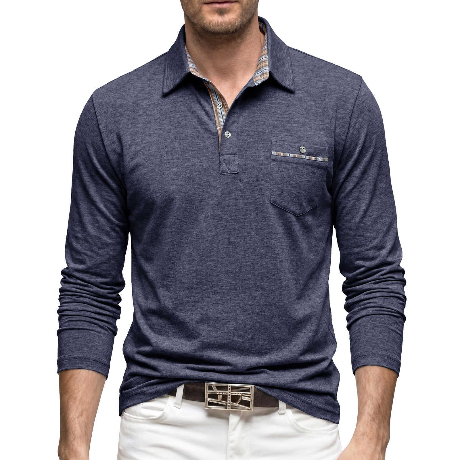 Polo-Shirt mit Tasche