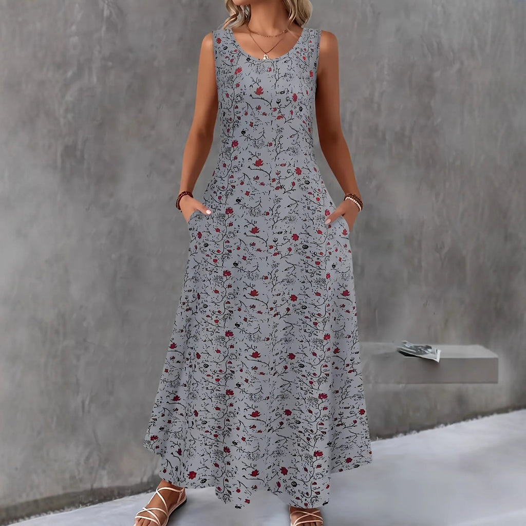 Sleeveless A-Linie Kleid