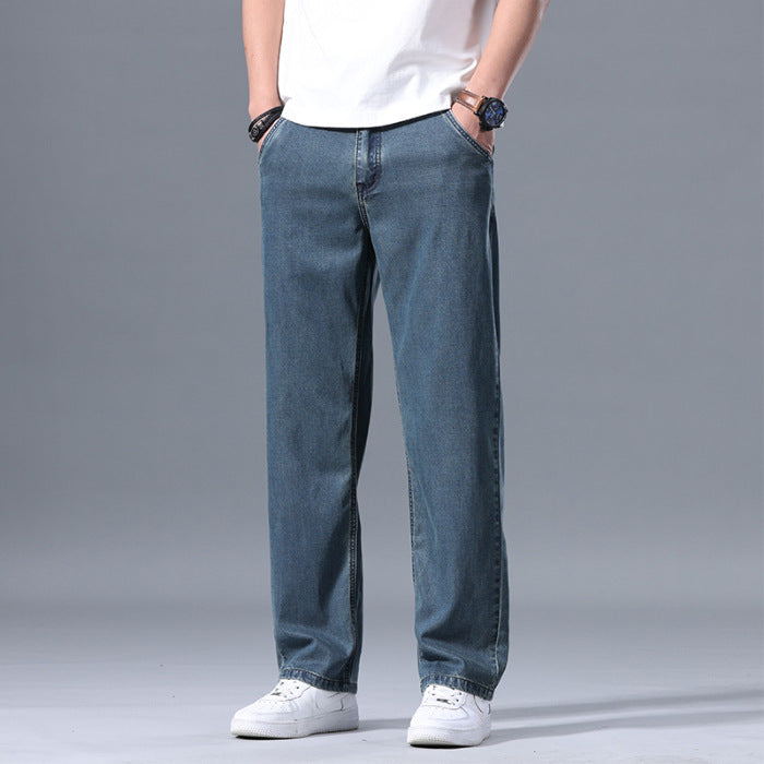 Lyocell Jeans für Herren – Loose Straight