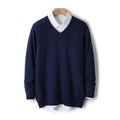 V-Ausschnitt Pullover aus Kaschmir