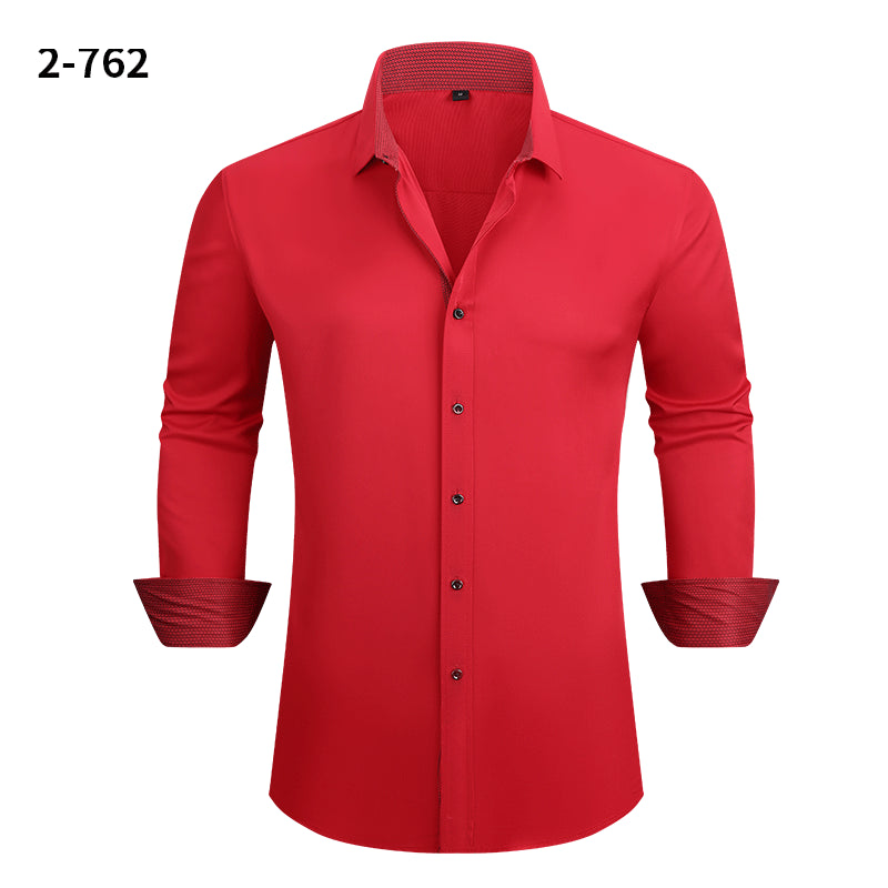 Herren Langarmshirt Business Casual – Bild 9 | LuxeStyle