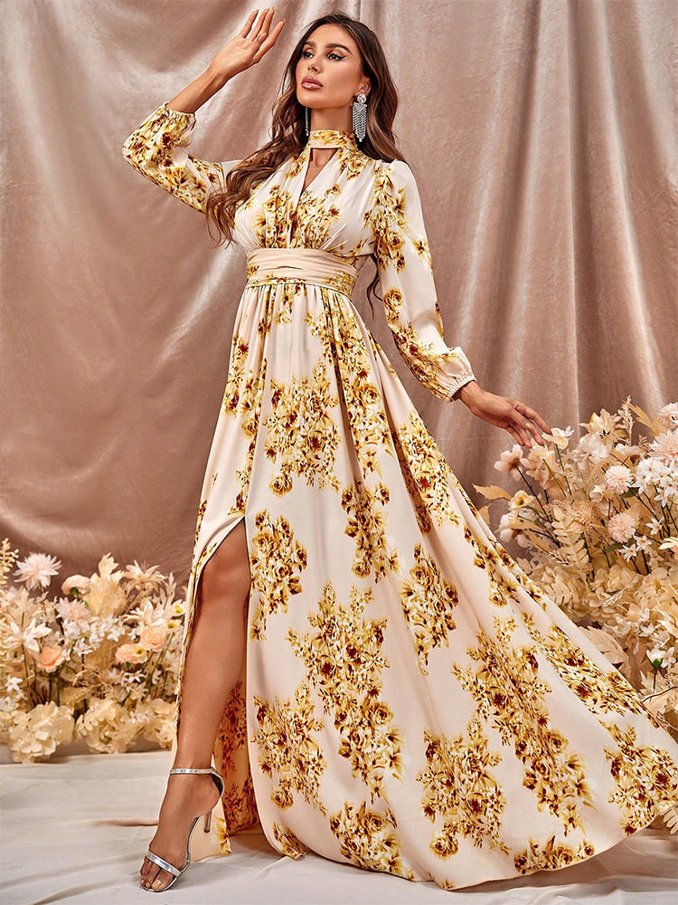Vintage Blumenkleid im französischen Stil – Bild 2 | LuxeStyle