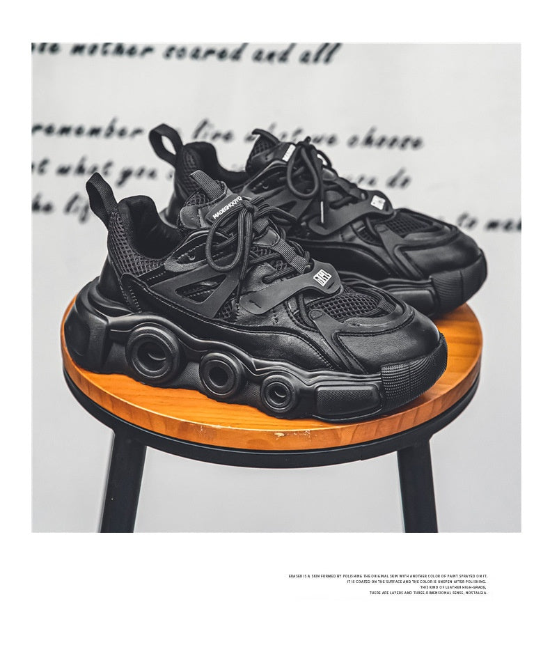 Herren Sneaker atmungsaktiv dicksohlige Höhe modisch universell – Bild 3 | LuxeStyle