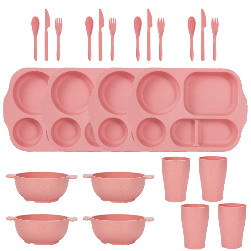 Wheat Straw Kinder-Geschirr Set