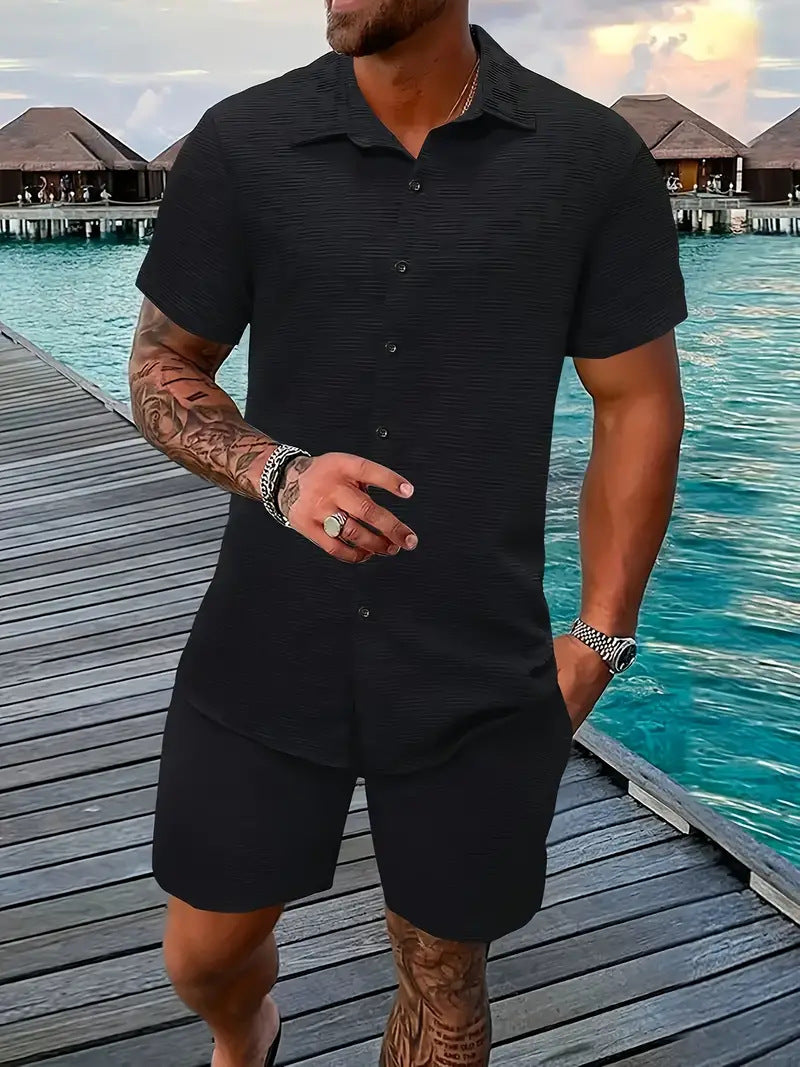 Sommer-Jacquard-Shorts mit Farbvarianten – Bild 10 | LuxeStyle