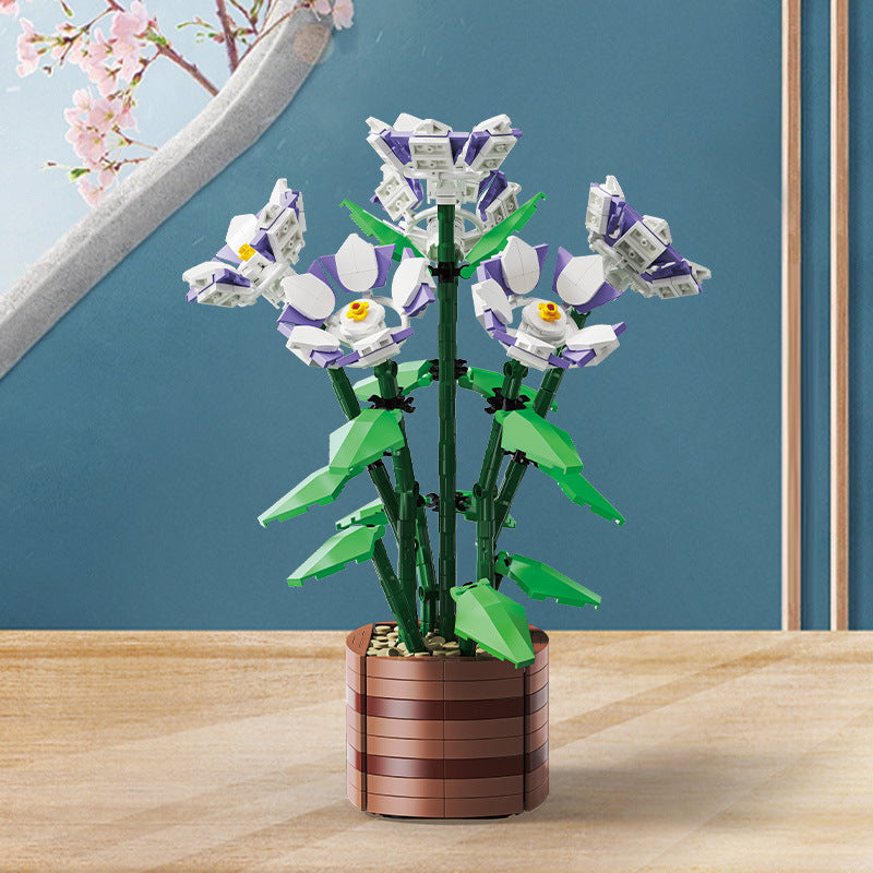 Bausteine-Set: Topfblumen zum Zusammenbauen – Bild 5 | LuxeStyle