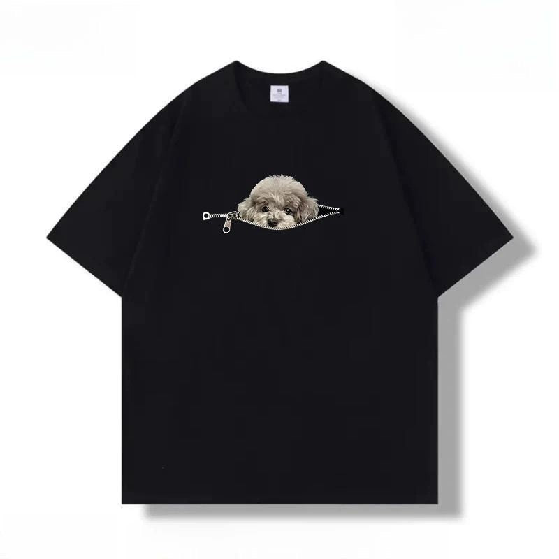 Herren Sommer-Hundet-Shirt Grössen