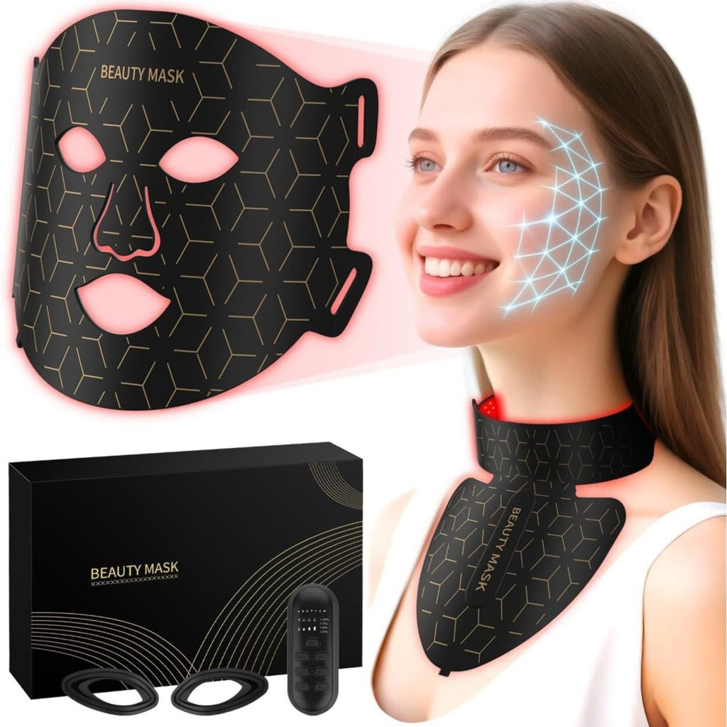 Gesichtsmaske mit LED