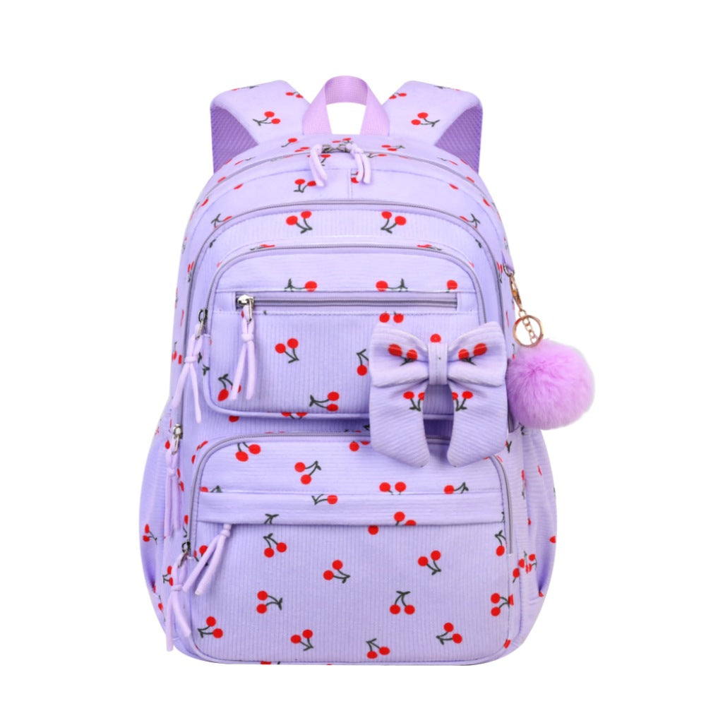 Corduroy-Rucksack-Set
