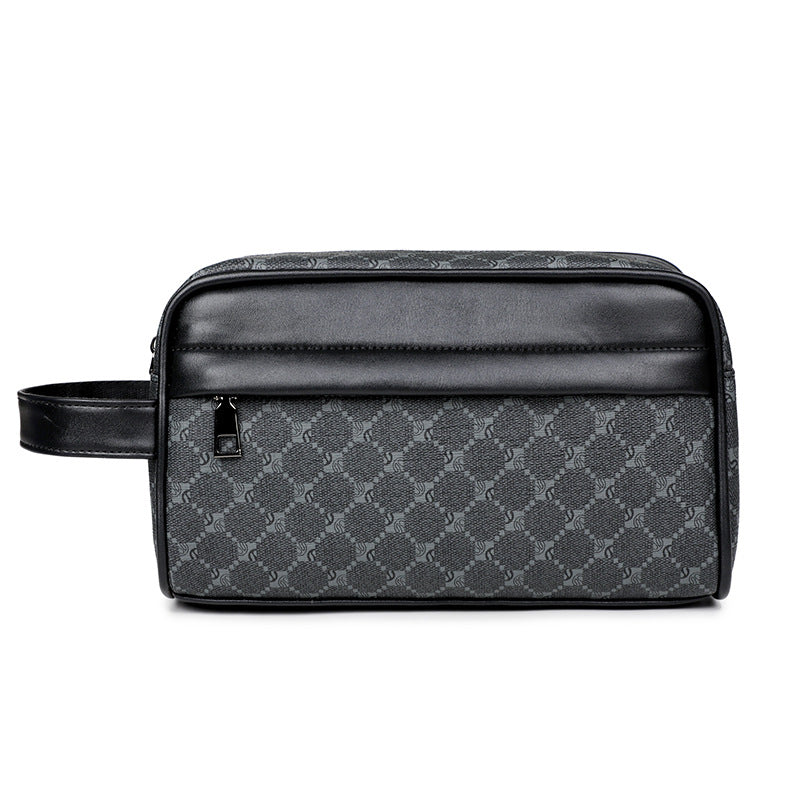 Herren Clutch Vintage Druck Tasche