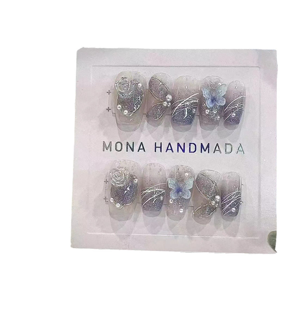 Purely Hand-wearing Bridal Fake Nails – Bild 2 | LuxeStyle
