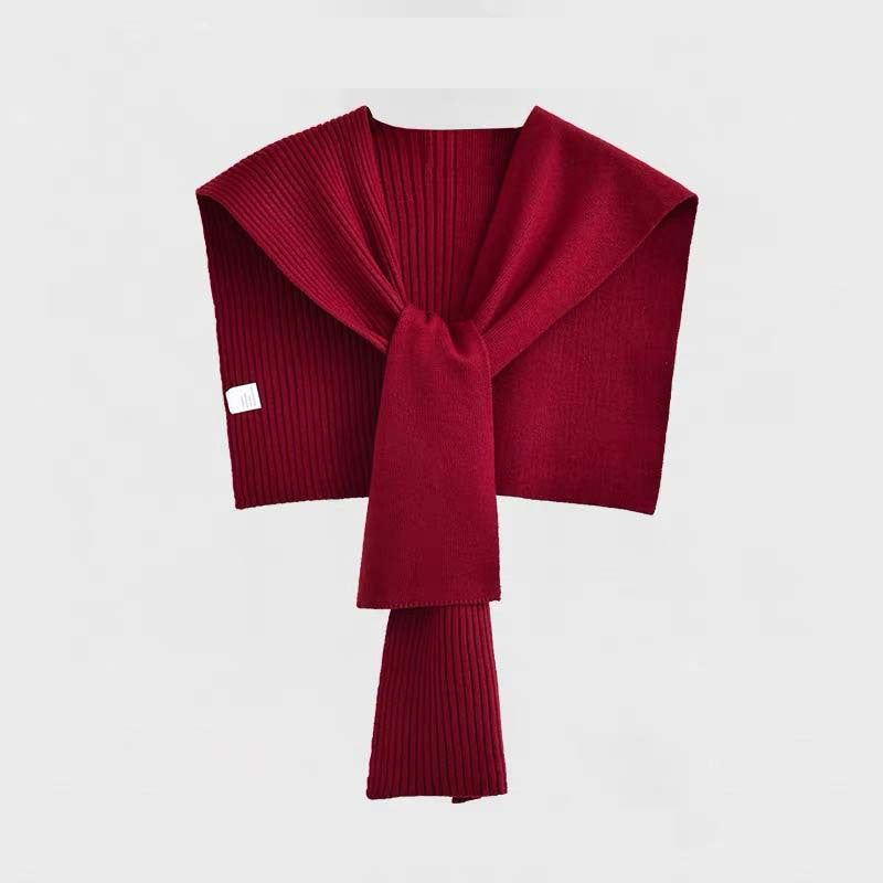 Schwarzer Wollschal für Winter – Bild 6 | LuxeStyle