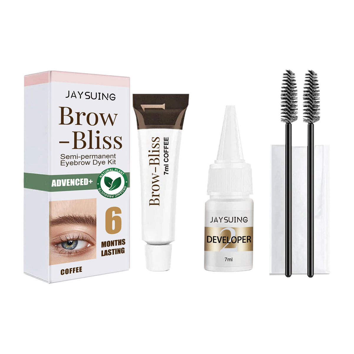 Wasserfestes 2-in-1 Wimpern- & Augenbrauenfärbe-Set – Bild 18 | LuxeStyle