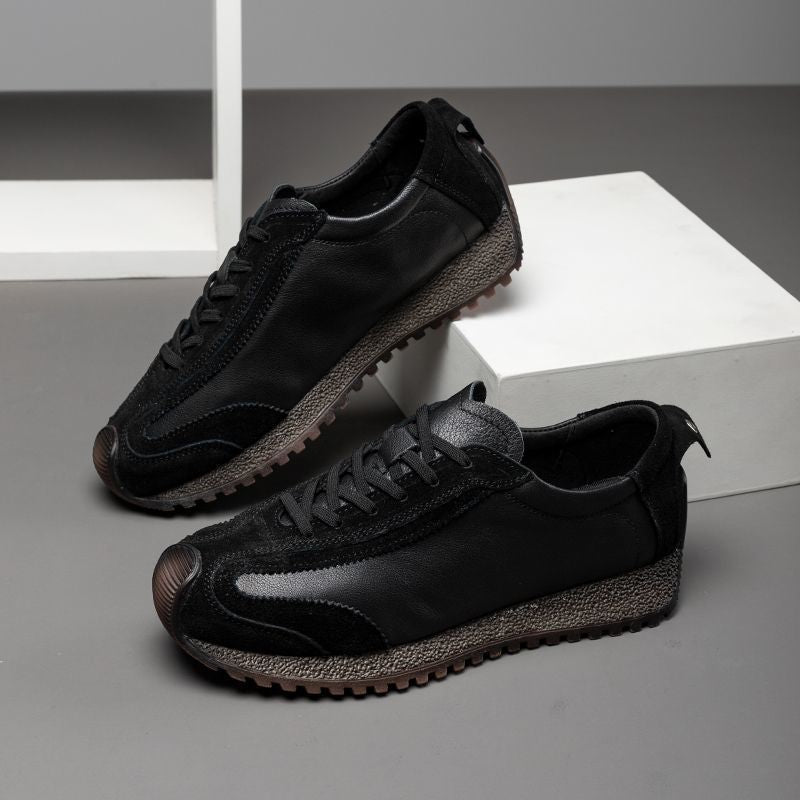 Leder-Sneaker im Retro-Look für Herren – Bild 4 | LuxeStyle