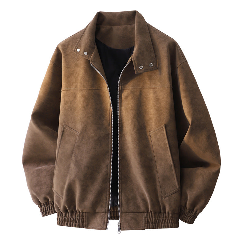 Lederjacke im Biker-Style, gefüttert – Bild 6 | LuxeStyle