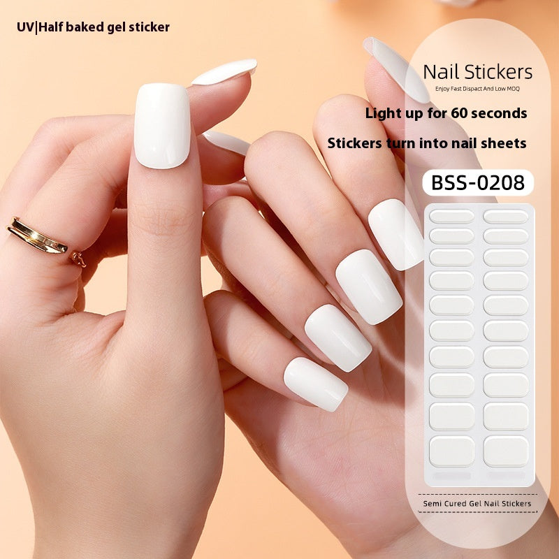 Pure Color UV Gel-Nagelsticker