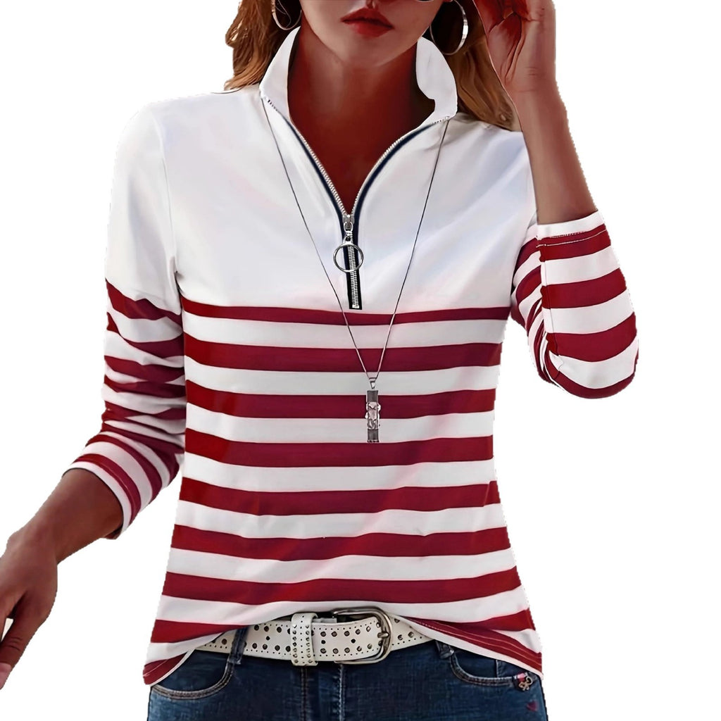 Gestreiftes Langarmshirt für vielseitige Looks