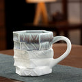 Keramik-Kaffeetasse mit Buchmotiv | LuxeStyle