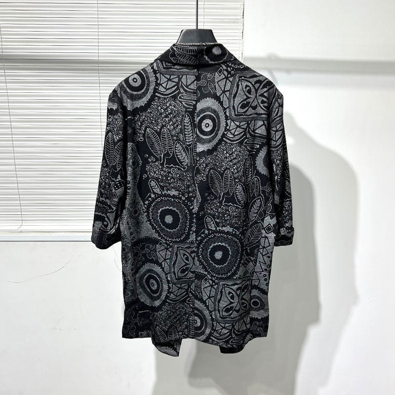 Sommerleichtes Herren-Loose-Shirt mit Print