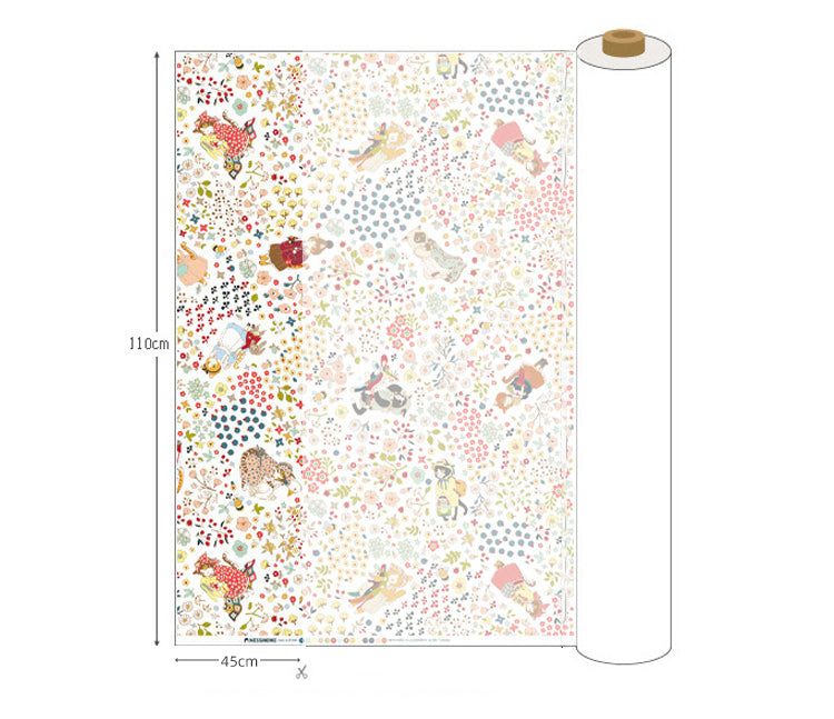 Latte Katze Baumwollstoff (20er-Gewebe) | LuxeStyle