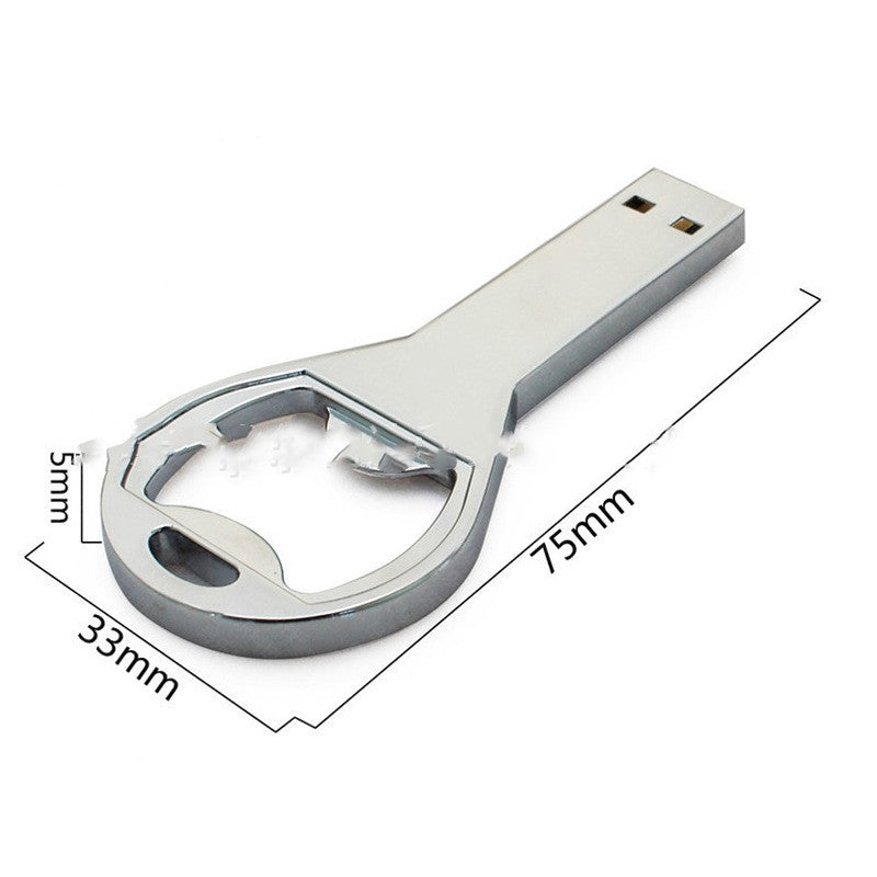 USB-Stick Flaschenöffner aus Metall
