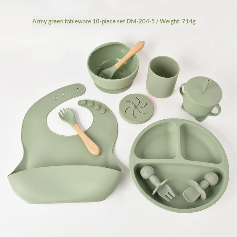Silikon-Dinner-Set für Babys & Kleinkinder