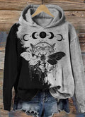Digitaler Fleece-Pullover mit Print