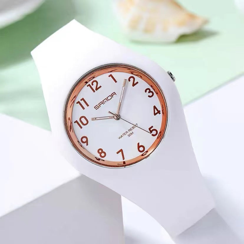 Simple Temperament Jelly Color Silikonuhr – Bild 10 | LuxeStyle