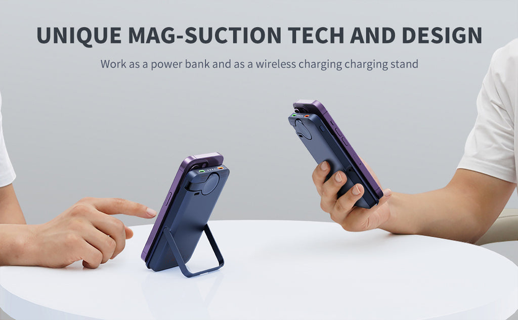 Magnetische 3-in-1 Wireless Powerbank